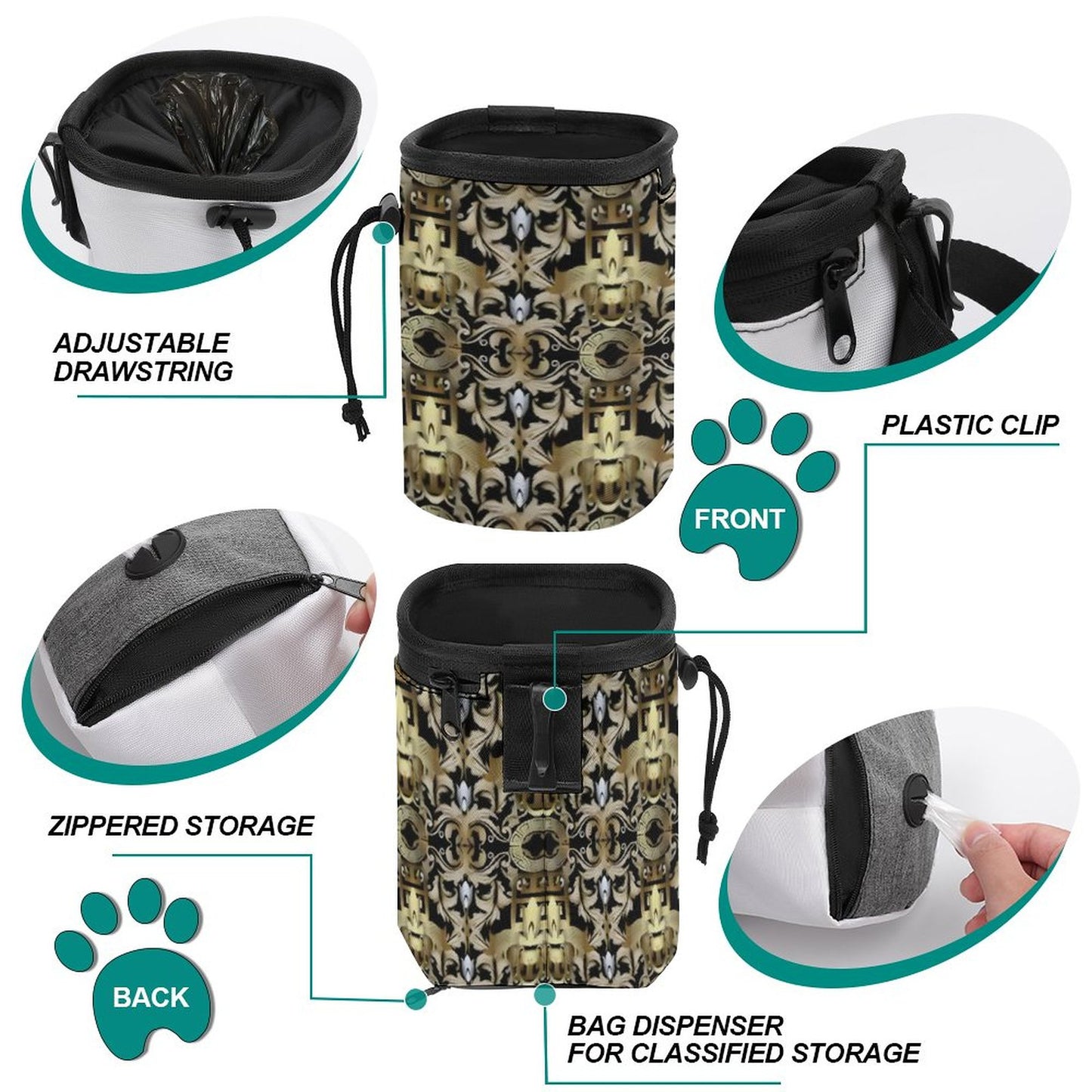 Dog Treat Training Storage Bag