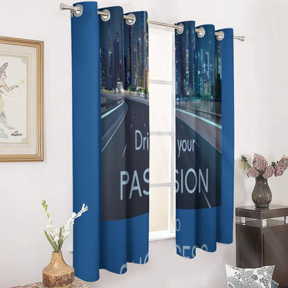 Grommet Curtain-52"x72"/ 132x183cm