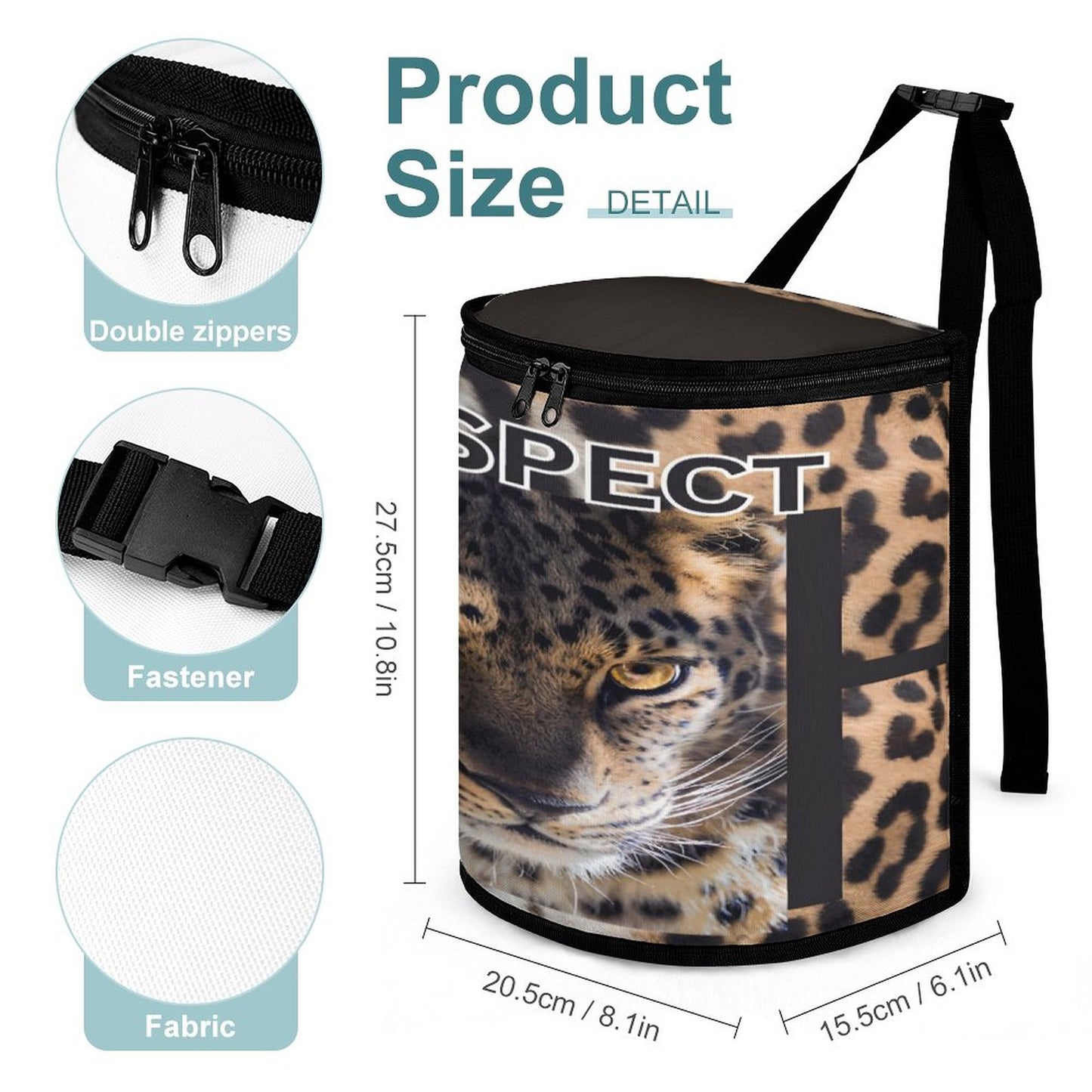 Collapsible Car Trash Bin