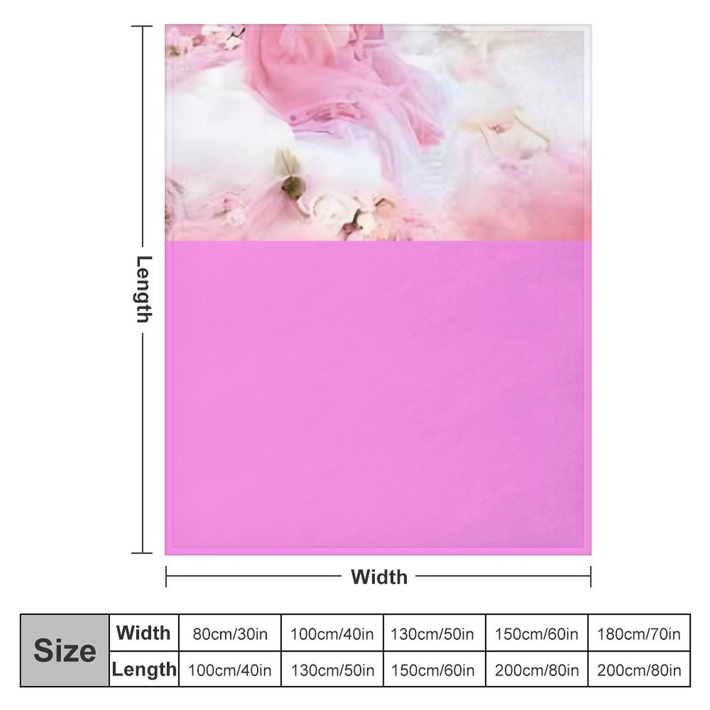 280gsm Flannel Blanket-40"x50" (Dual-sided Printing)