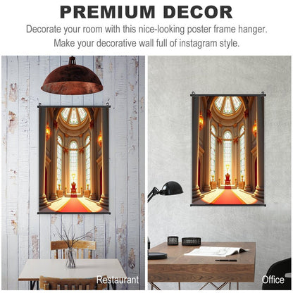 Canvas Hanging Poster with Scrolls-16"x24"/ 40x60cm