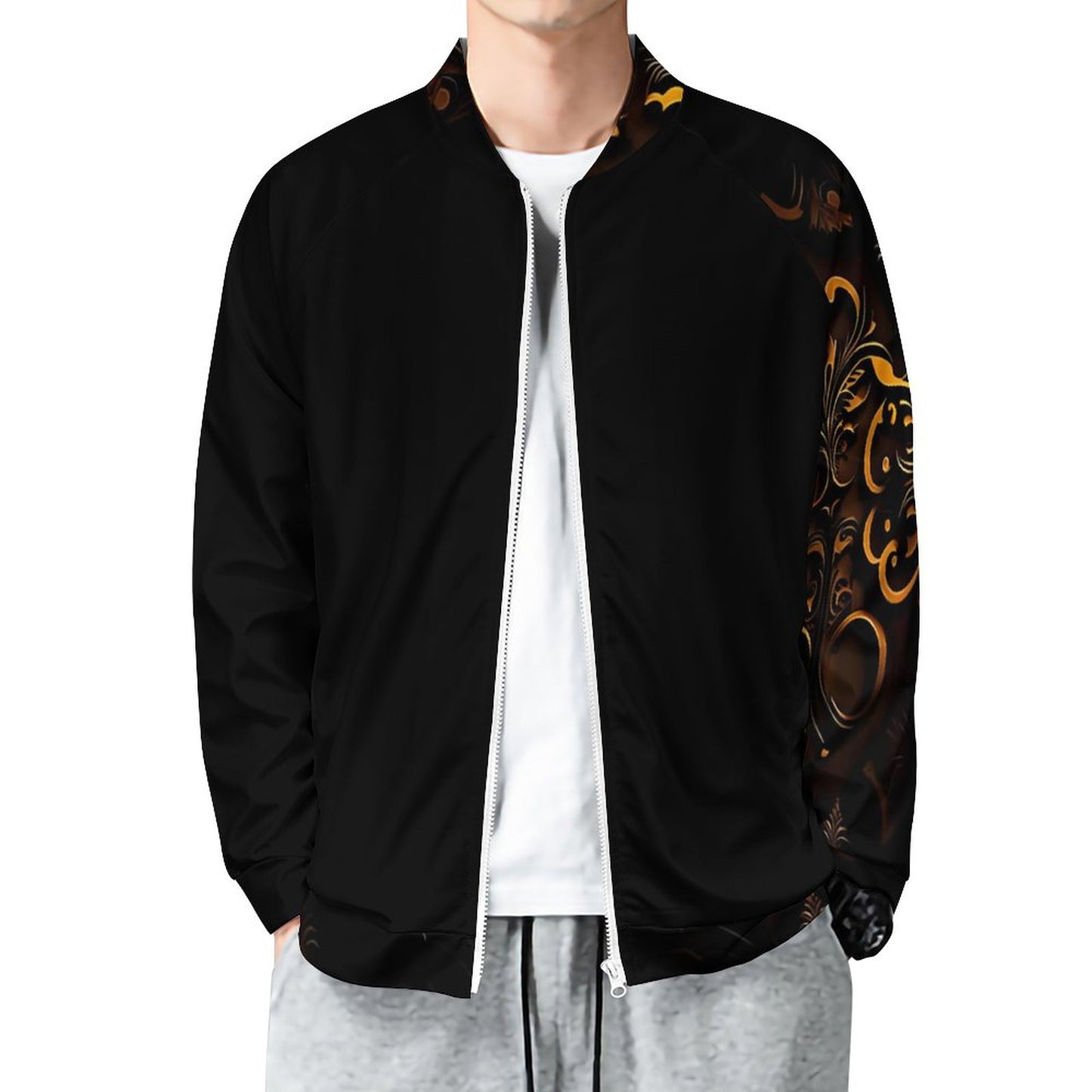 Raglan Zip-up Shirt WY10 (All-Over Printing)