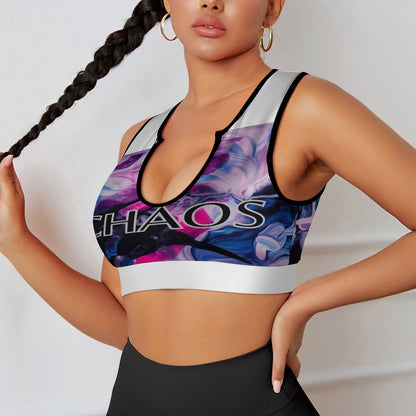 CHAOS Yoga Tank Top (white)-SMALL-2XL