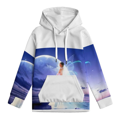 160gsm Children's Lightweight Pullover Hoodie A38H (All-Over Printing)