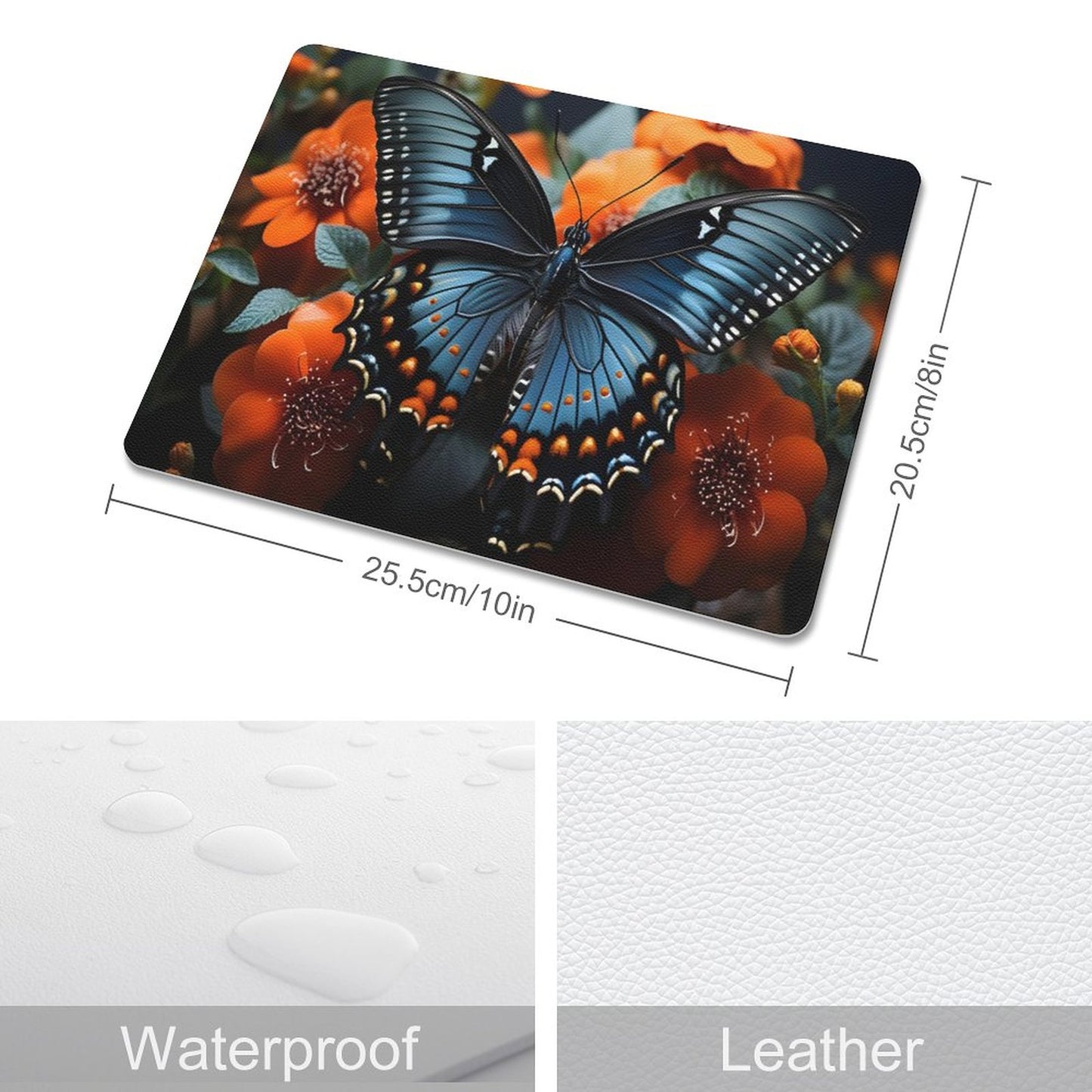 PU Leather Mouse Pad