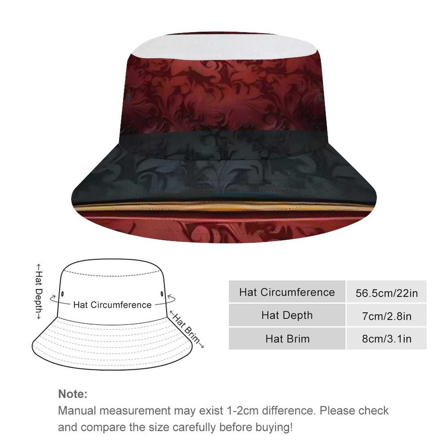 Adult Unisex Bucket Hat (All-Over Printing)