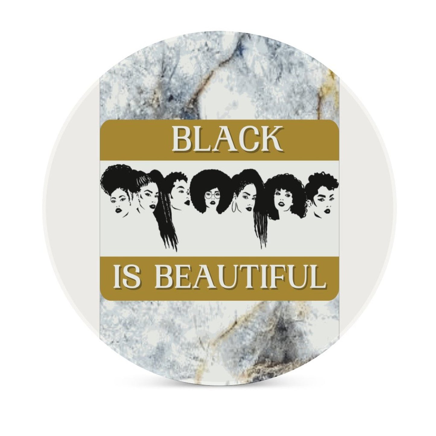 Round Ceramic Coaster