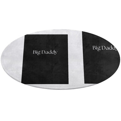 Round Coral Velvet Warm Floor Mat