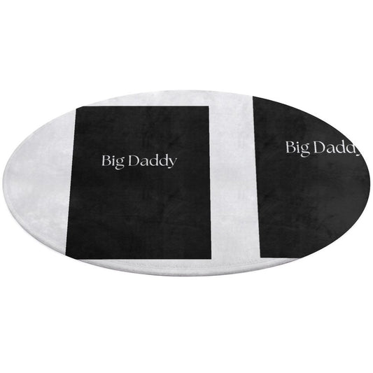 Round Coral Velvet Warm Floor Mat