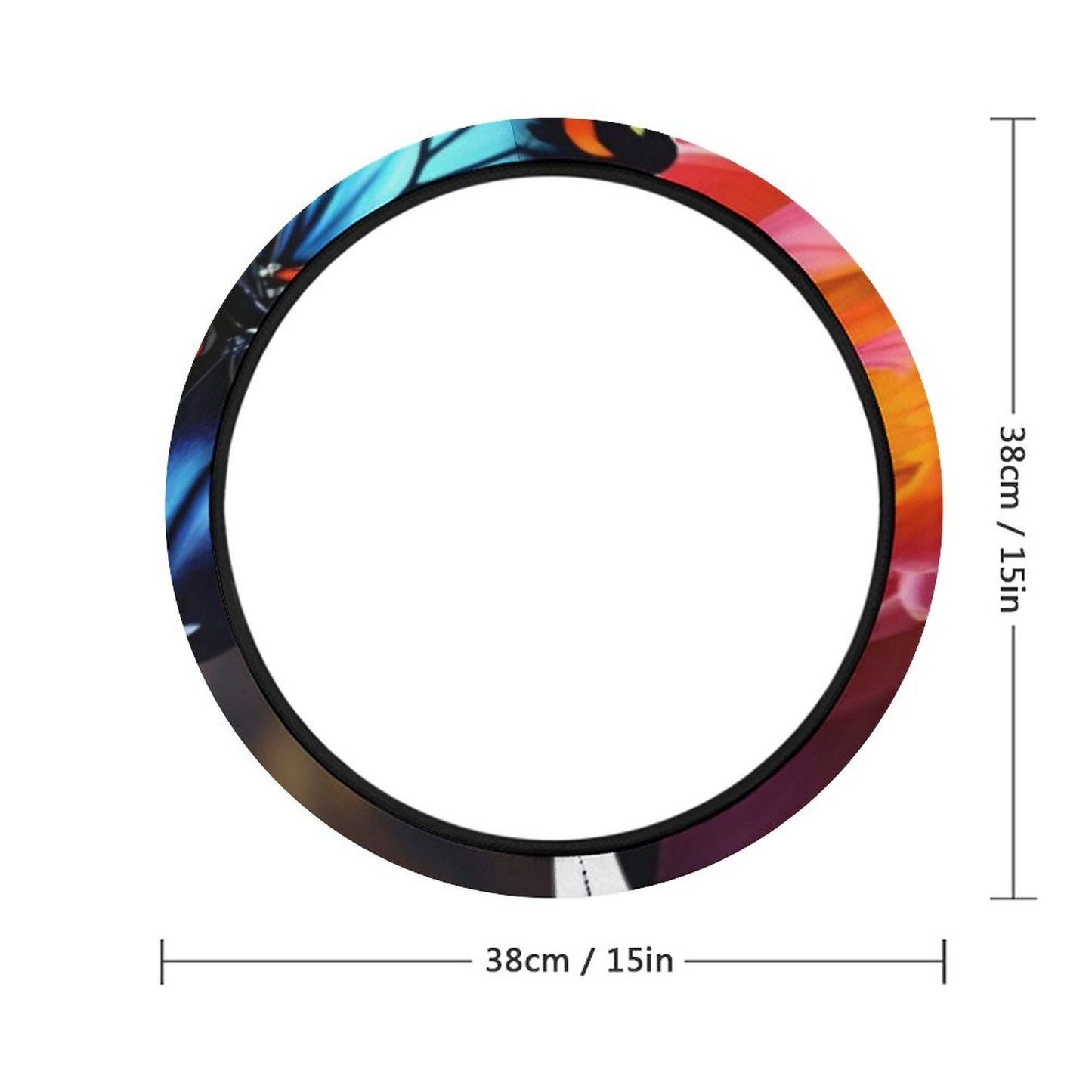 Car Steering Wheel Cover