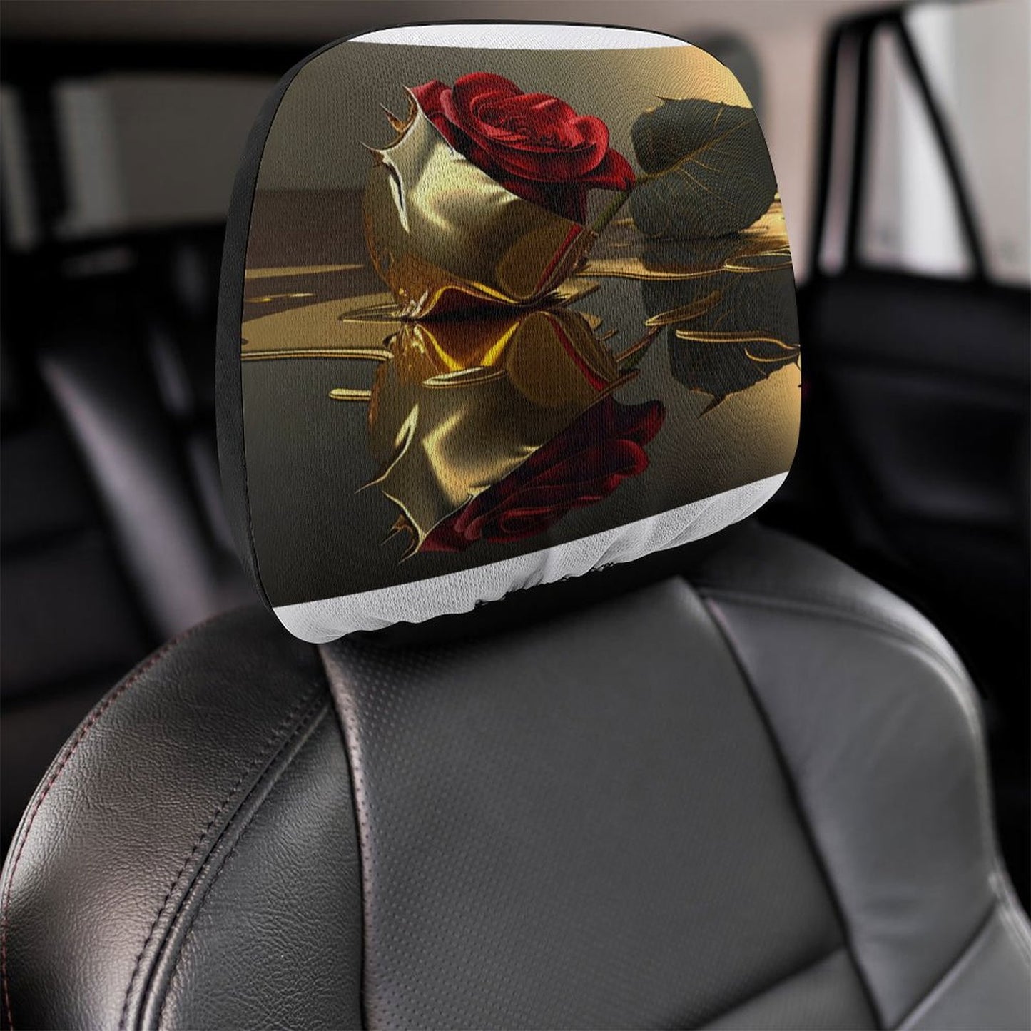 Custom Car Headrest Covers