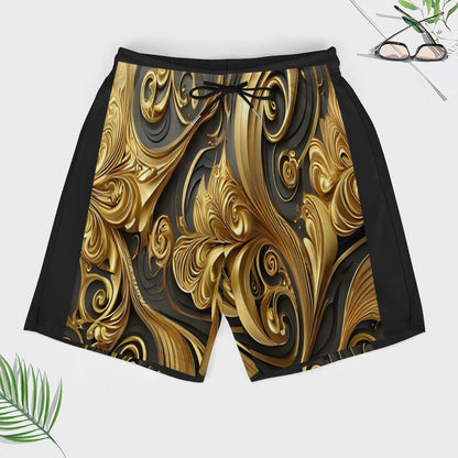 Men's Beach Shorts with 4 Pockets