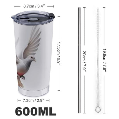 Car Travel Mug Set with Cleaning Kit (590ml/20oz)