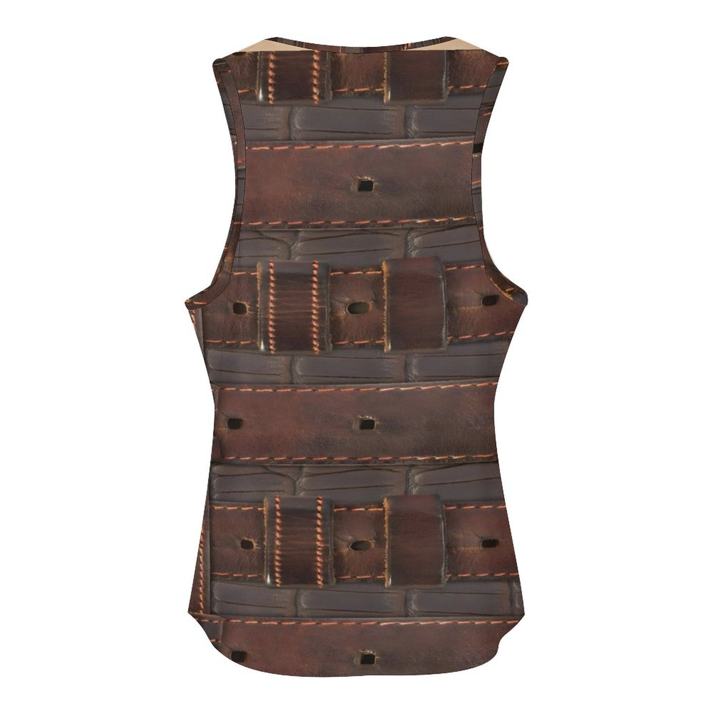RUGGED LEATHER BUCKLE Women's Tank Top
