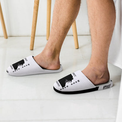 Flannel Men's Cotton Slippers