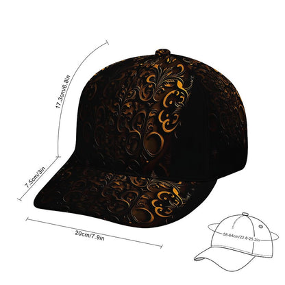 Bent Fitted Cap (All-Over Printing)
