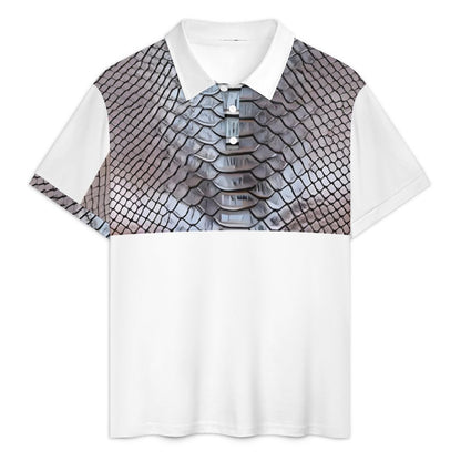 200gsm Short Sleeve Men's POLO Shirt Set A46TZ (All-Over Printing)