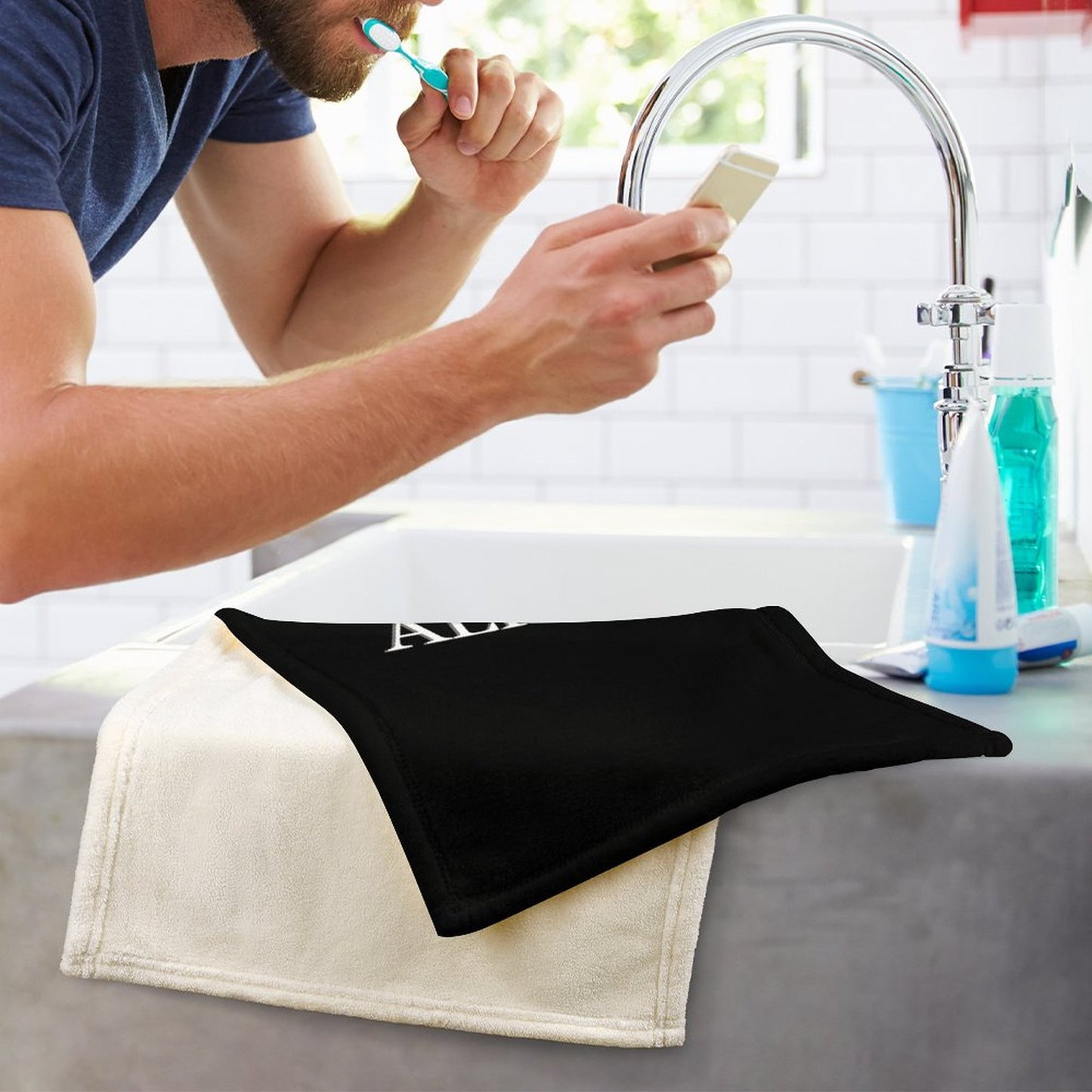 Coral Velvet Towel