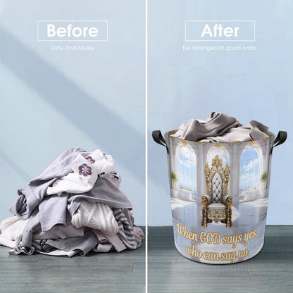 Oxford Collapsible Laundry Basket