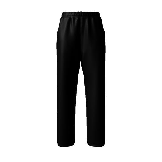 COLORFUL GRAFFITI---BLACK Unisex Straight Leg Pants-SMALL-4XL (only this provider: 3-4 wks. process/delivery)